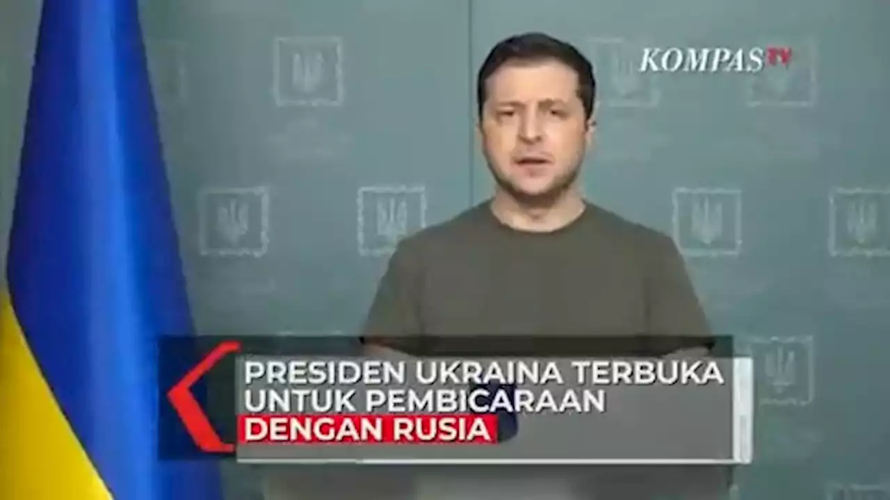 Presiden Ukraina Terbuka untuk Lakukan Pembicaraan dengan Rusia: Kami Menyambutnya