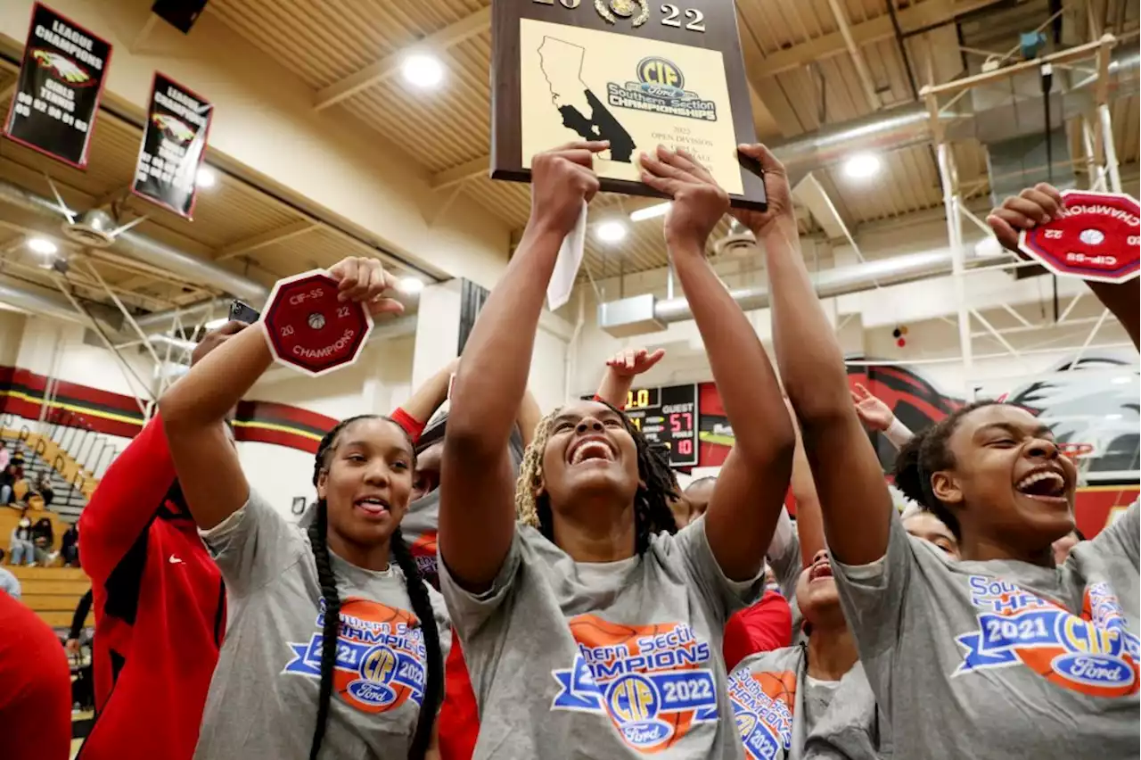 Etiwanda storms back, edges Sierra Canyon to become girls basketball Open Division champs