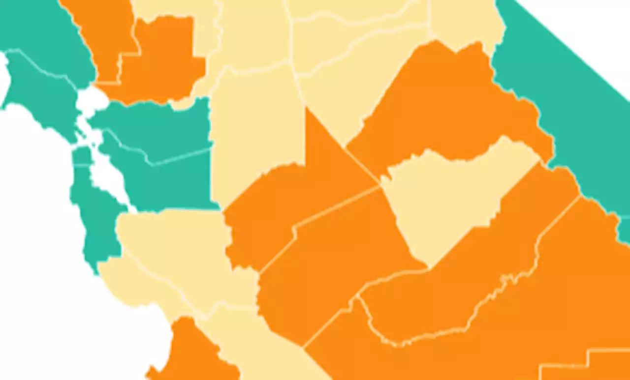 Map: New mask guidelines in California, county by county