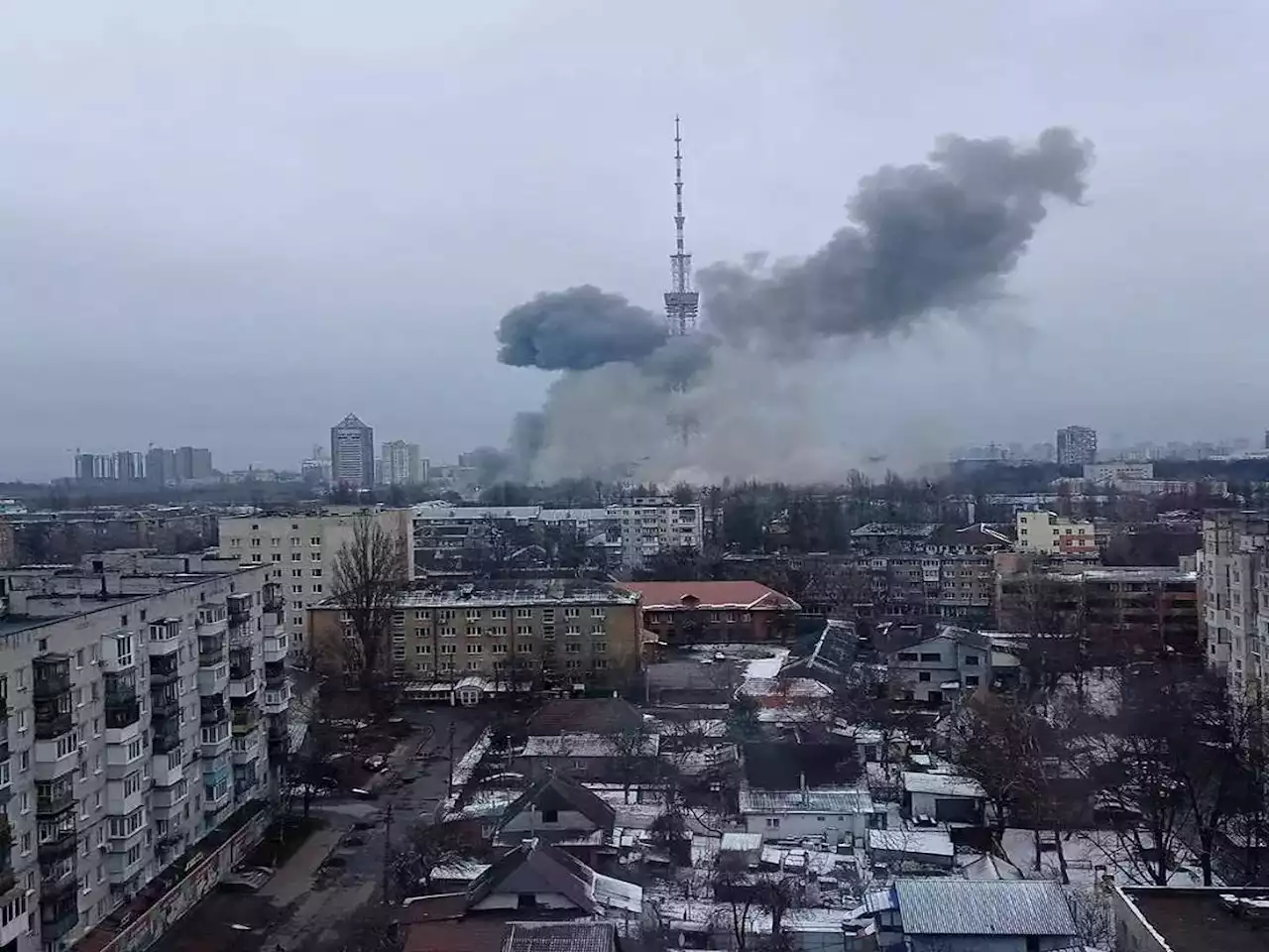 Russia-Ukraine War News LIVE Updates : रूस ने कीव के टीवी टावर पर किया हमला, चैनलों का प्रसारण बंद