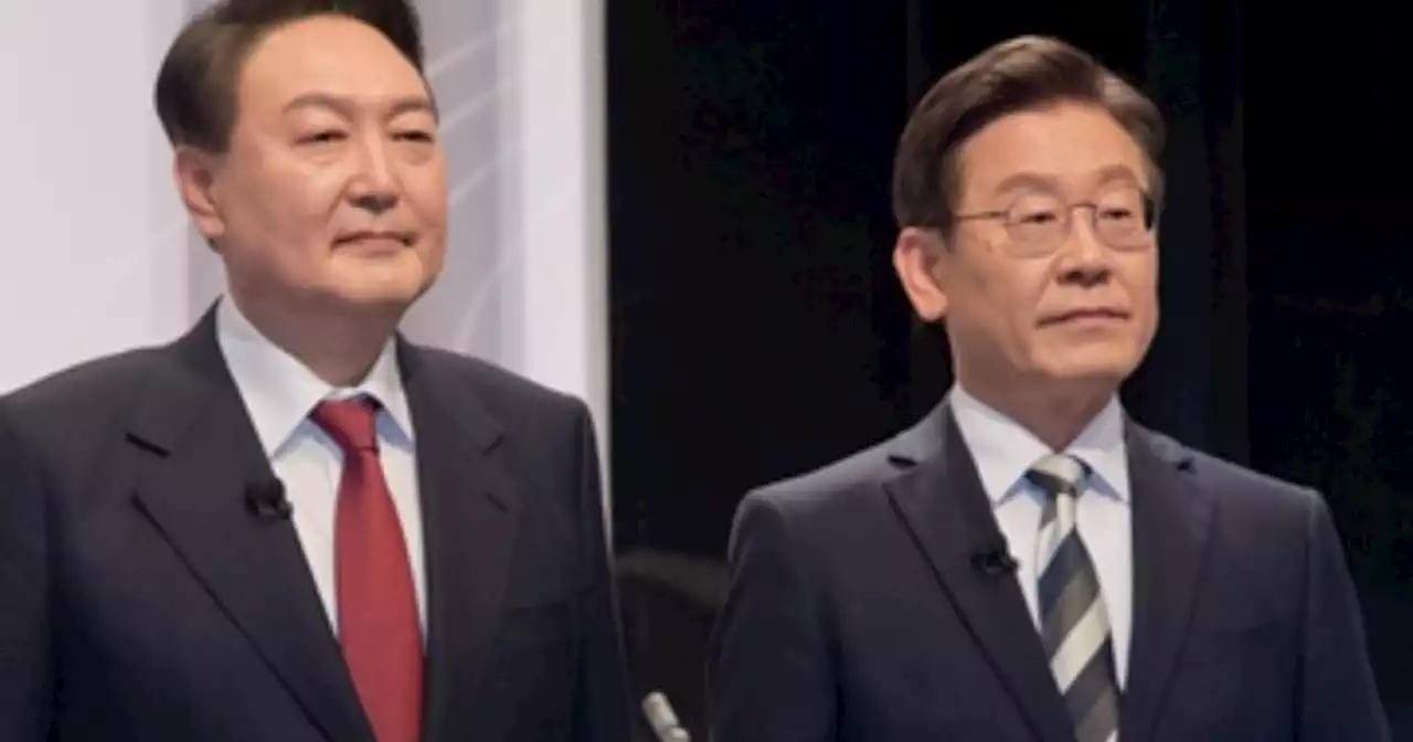 대선 D-10, 이재명·윤석열 지지율이 39.8% ‘동률’을 기록했다