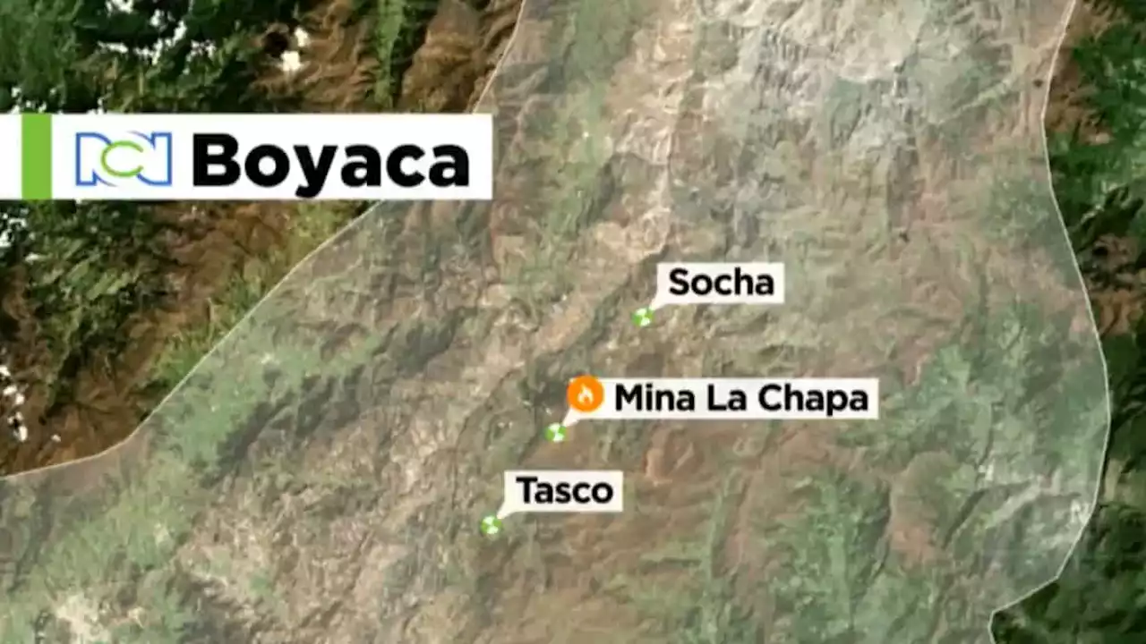 Emergencia en Boyacá: explosión al interior de la mina La Chapa