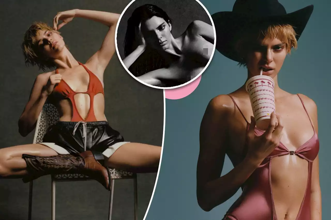 Kendall Jenner strips down for i-D magazine