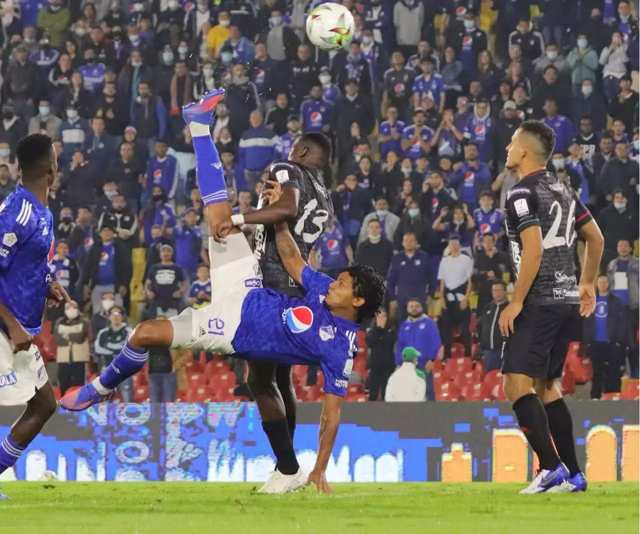 Golazo de chilena para Millonarios: Juan Carlos Pereira sacudió El Campín con acrobacia - Pulzo