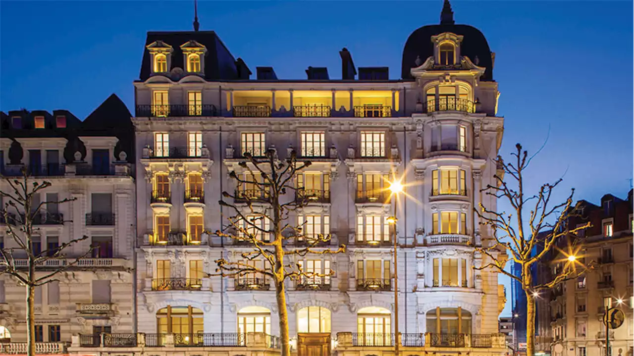 Inside a Former Bank Reborn as Geneva’s Newest Lakeside Luxury Hotel