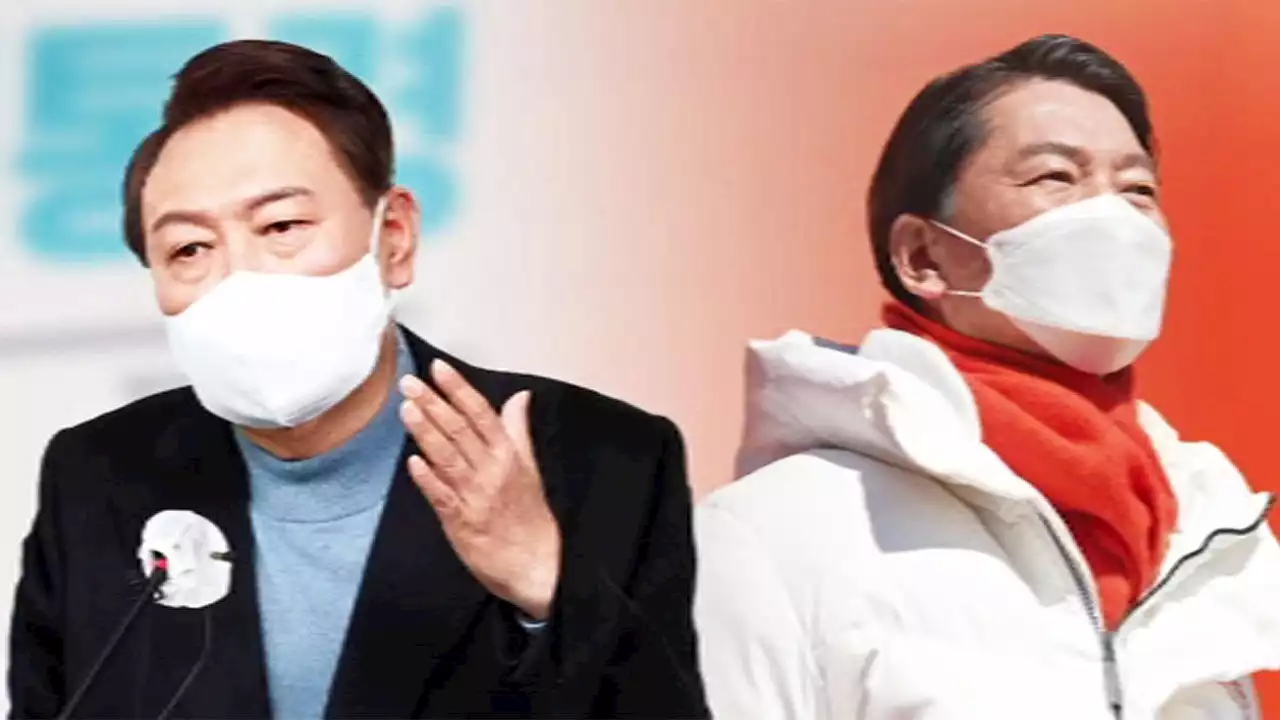 윤 '단일화 결렬 통보받아'…안 '고려할 가치 없었다'