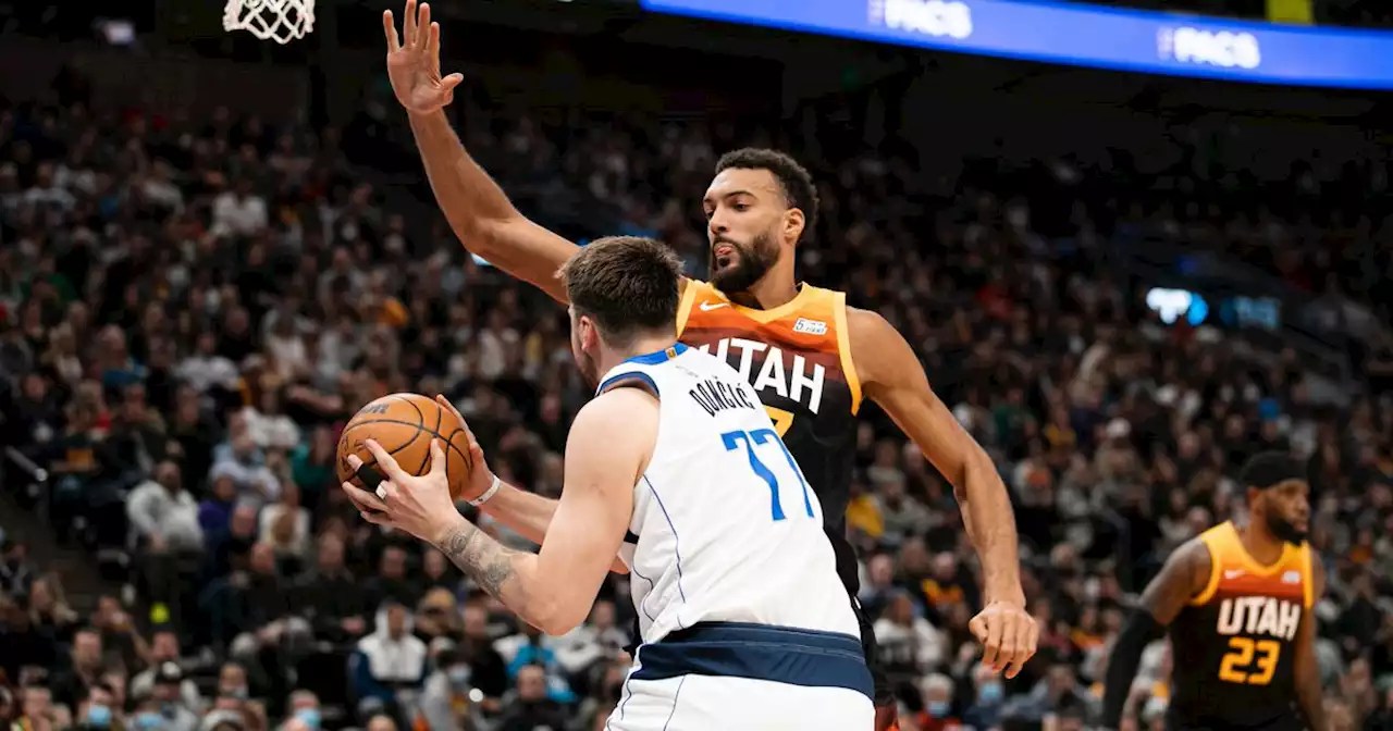 Rudy Gobert staying glued to Luka Doncic sets the tone for the Utah Jazz’s win over Mavs