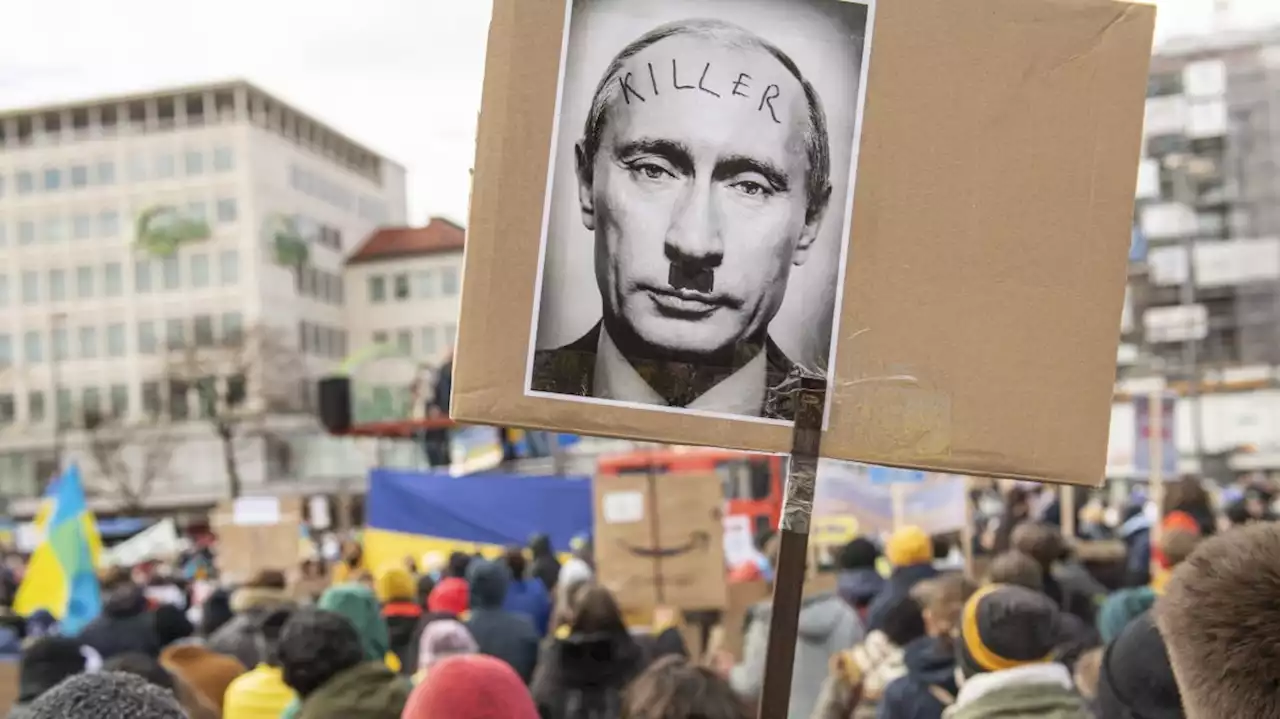 München: Marsch gegen Ukraine-Krieg - Bilder