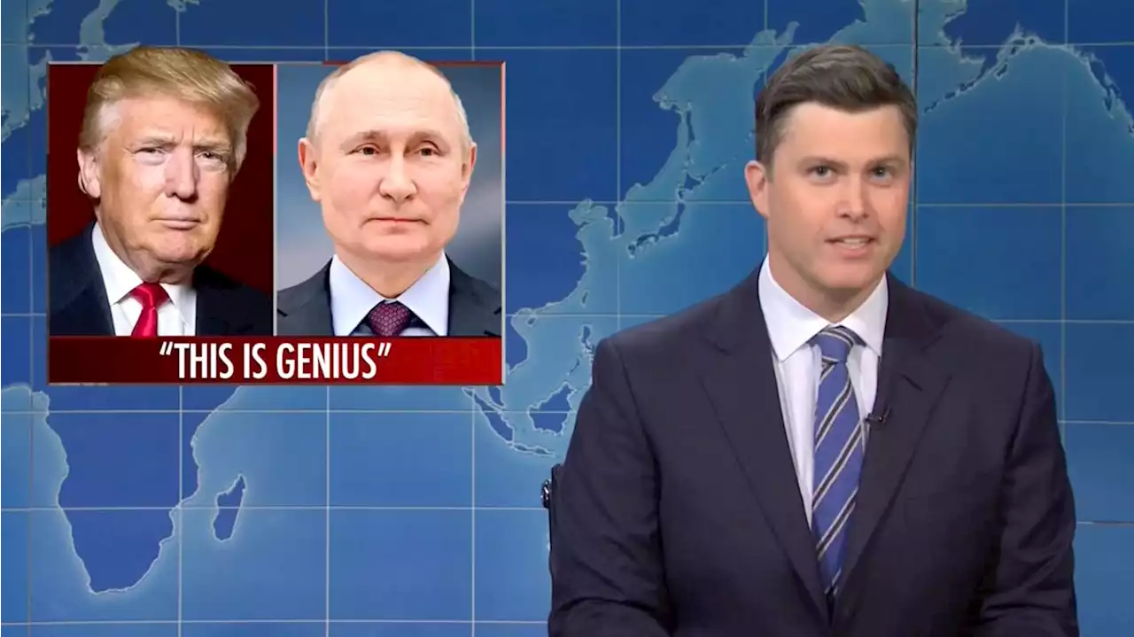 SNL Mocks Trump and Tucker Carlson for Backing Putin in Ukraine