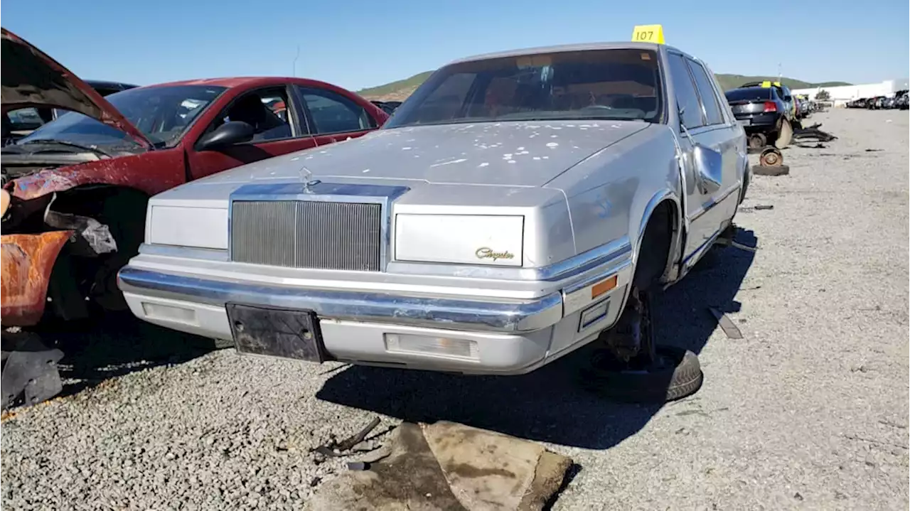 Junkyard Gem: 1990 Chrysler New Yorker Landau Mark Cross Edition