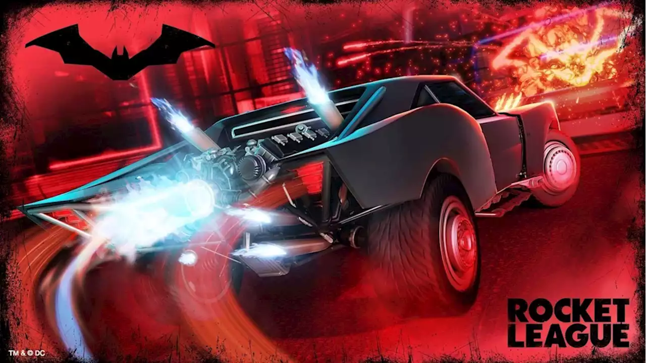 The new Batmobile is coming to 'Rocket League'