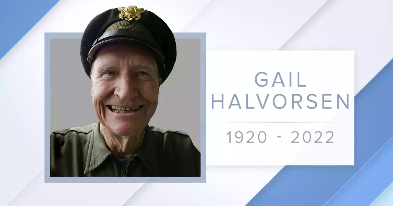 ‘Candy Bomber’ Gail Halvorsen dies age 101