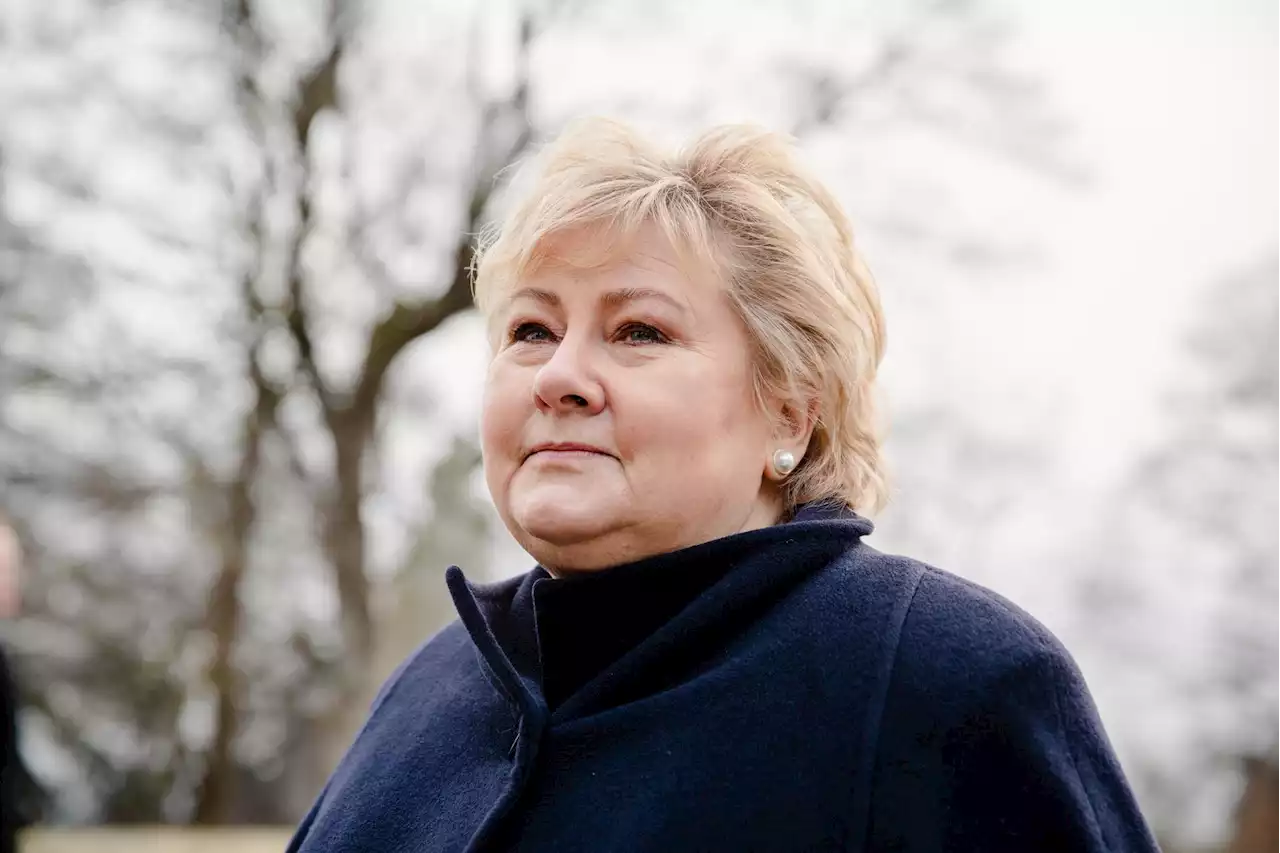 Erna Solberg: – Norge må vurdere å trekke oljefondet ut av Russland