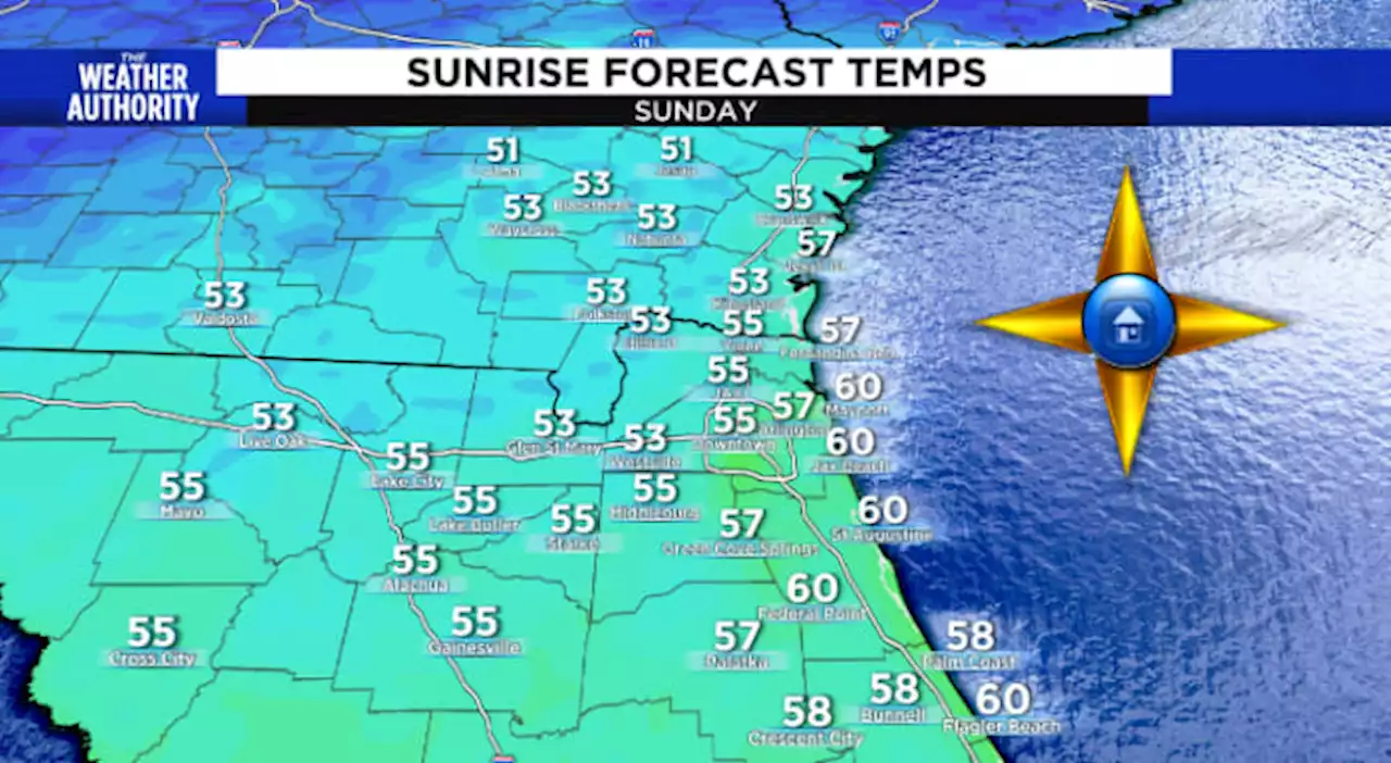 Sunshine and 70s return for the weekend