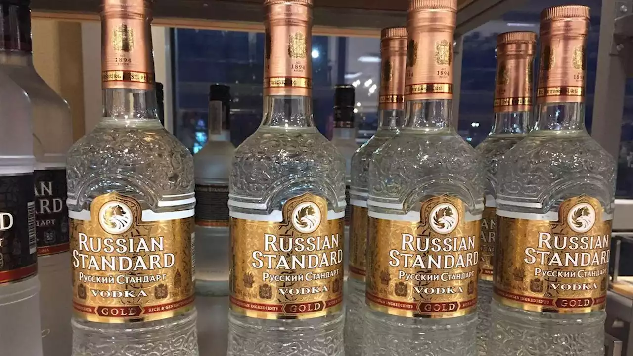 Russian vodka being removed from shelves in U.S. and Canada