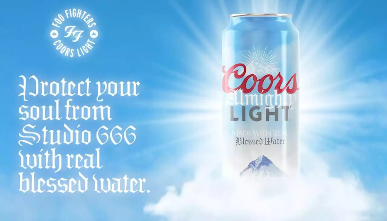 Coors Light, Foo Fighters team up for ‘drinkable demon deterrent’