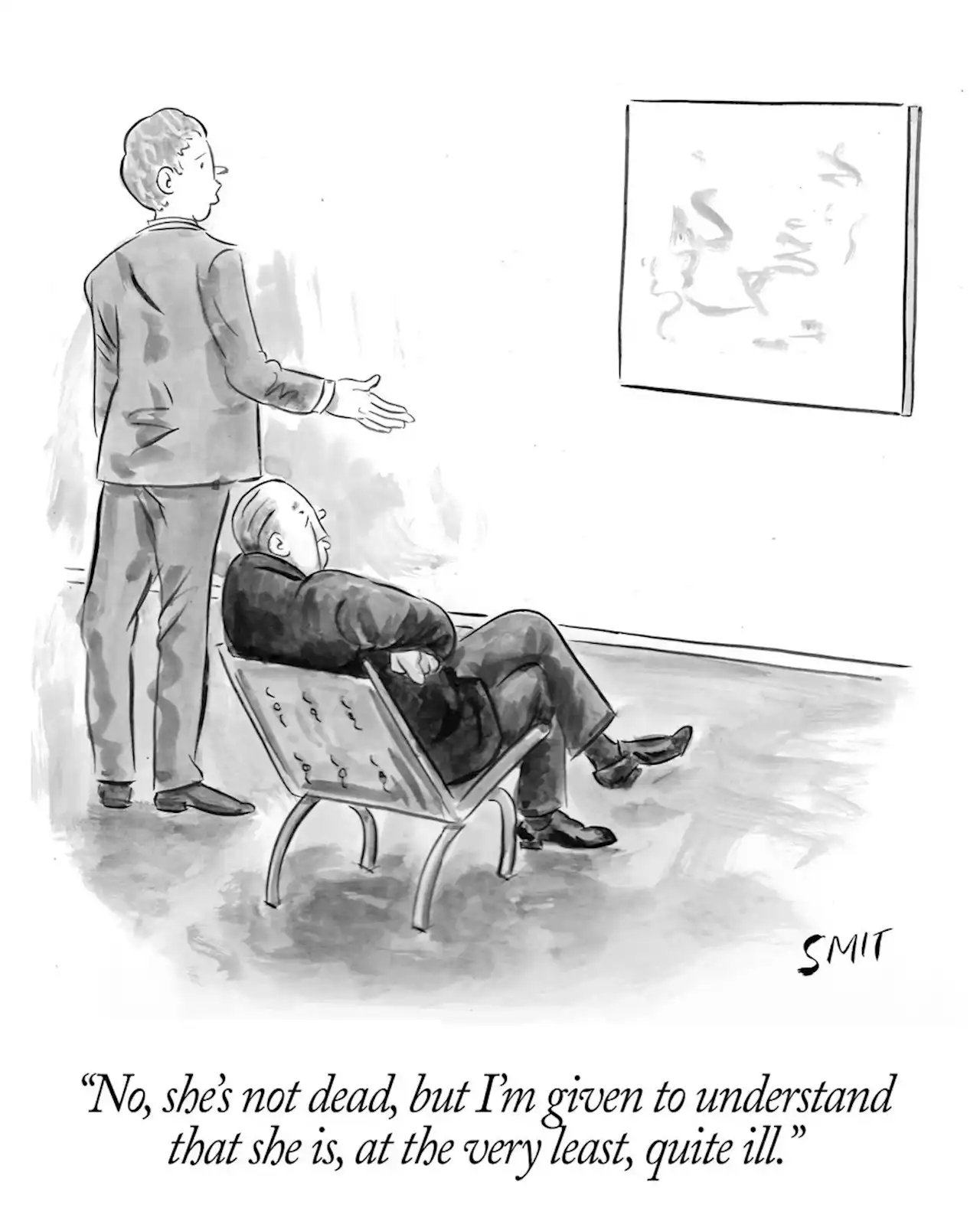 Is This What a Compelling Art Sales Pitch Sounds Like? [Cartoon] | Artnet News