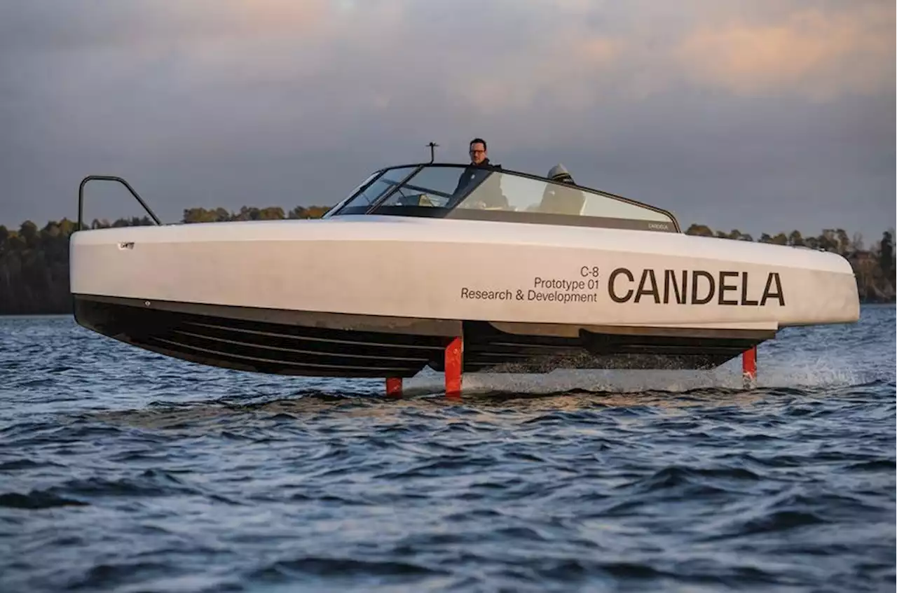 New Candela C-8 electric hydrofoil has first 'flight' | Autocar