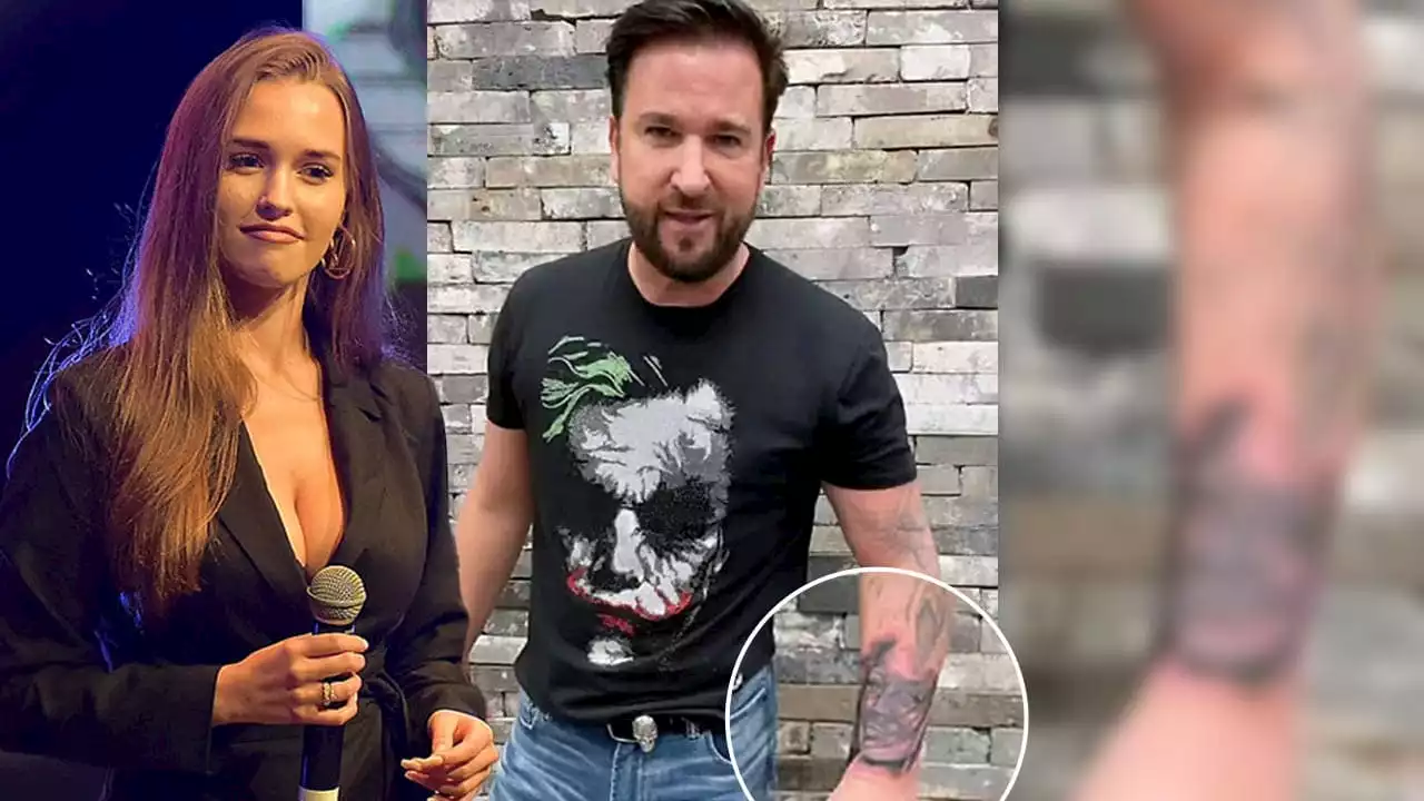 Michael Wendler lässt sich seine Laura als Tattoo stechen