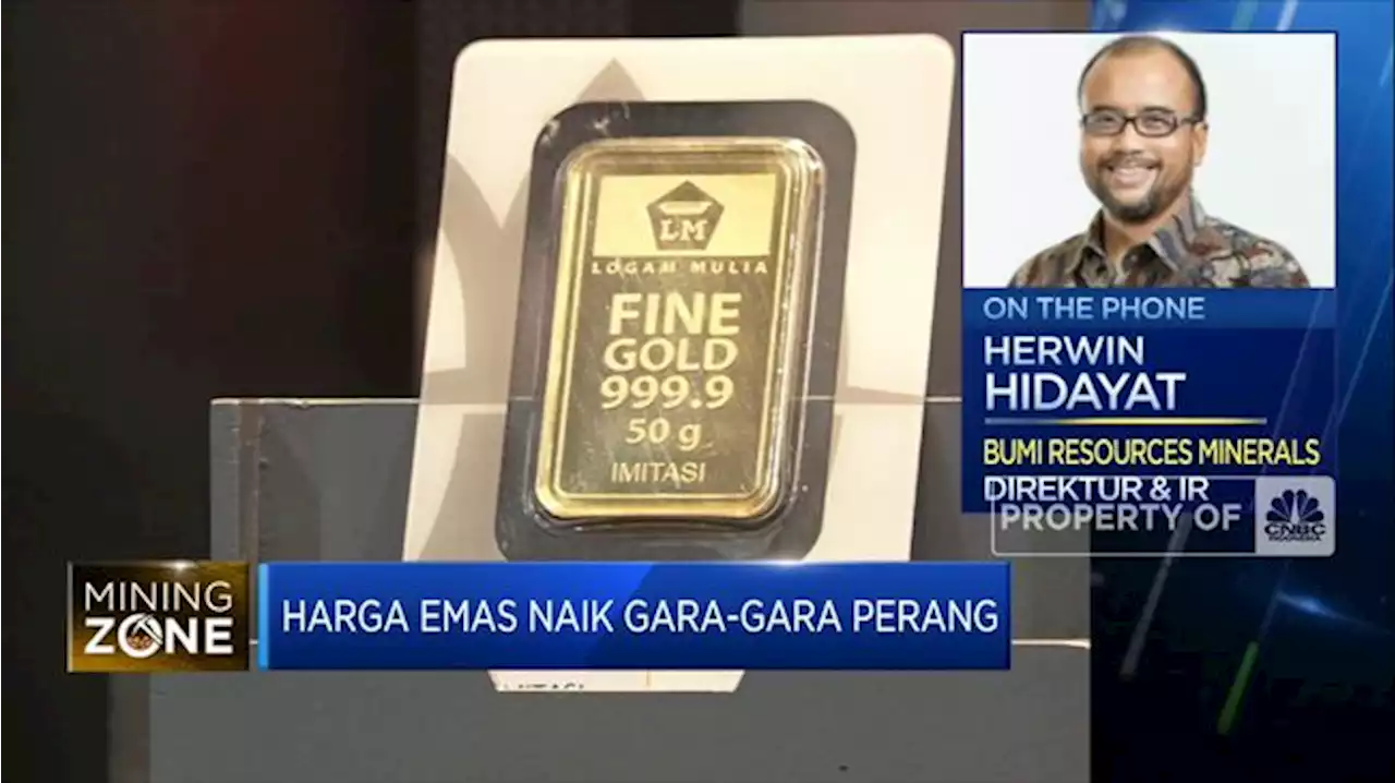 Targetkan Produksi 150 Ribu Oz Emas, BRMS Operasikan 4 Pabrik