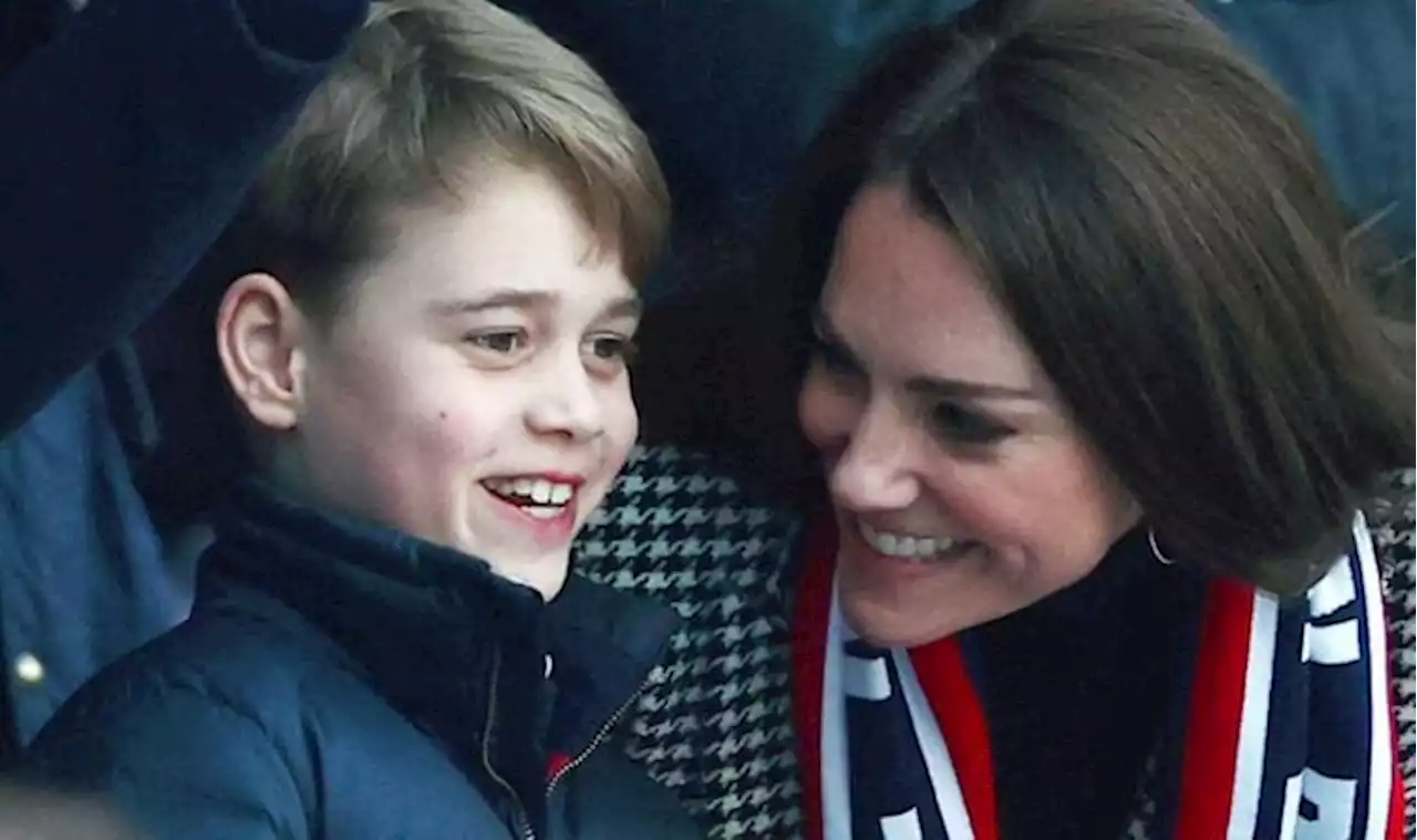 Prince George exposes playful rivalry with Kate in rare engagement 'Haven't tackled you!'