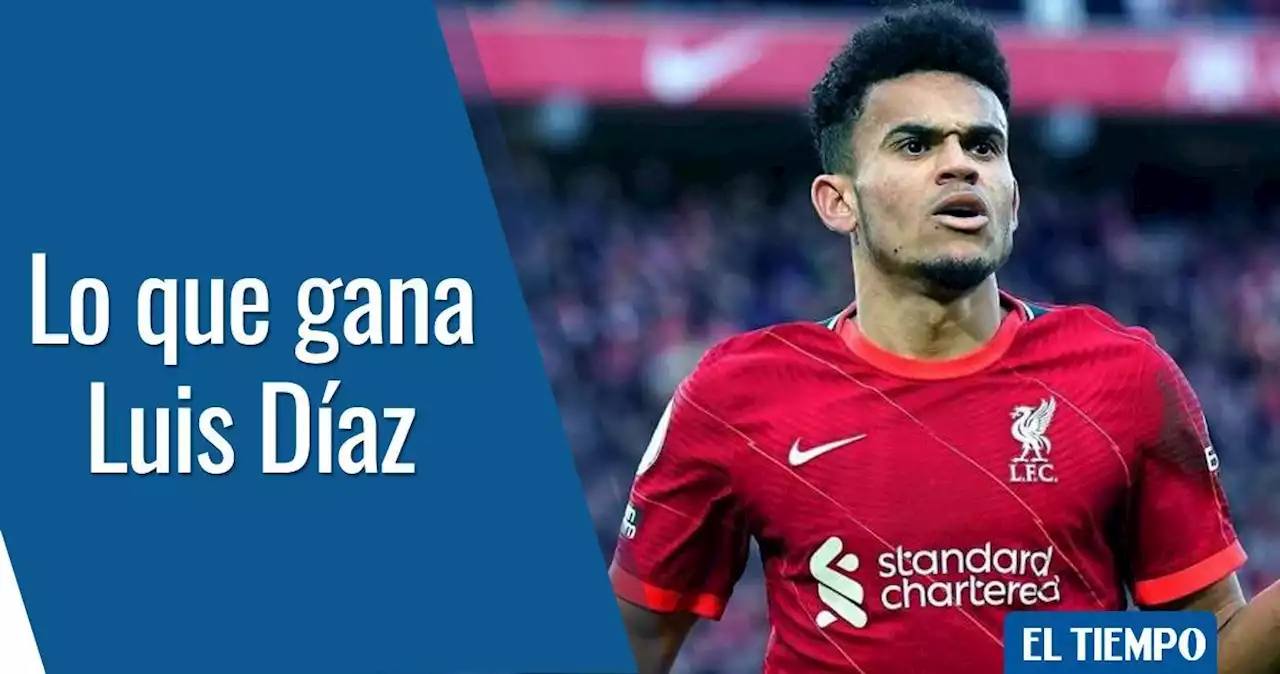 Luis Díaz: la millonada que recibiría por su brillante juego en Liverpool