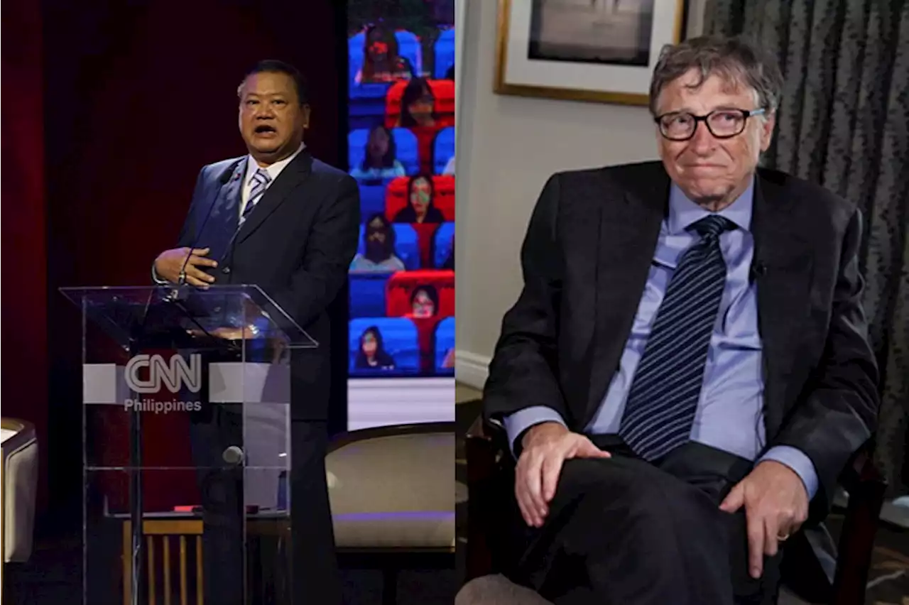 Bill Gates trended on Twitter PH during CNN Presidential debate. Here's why.