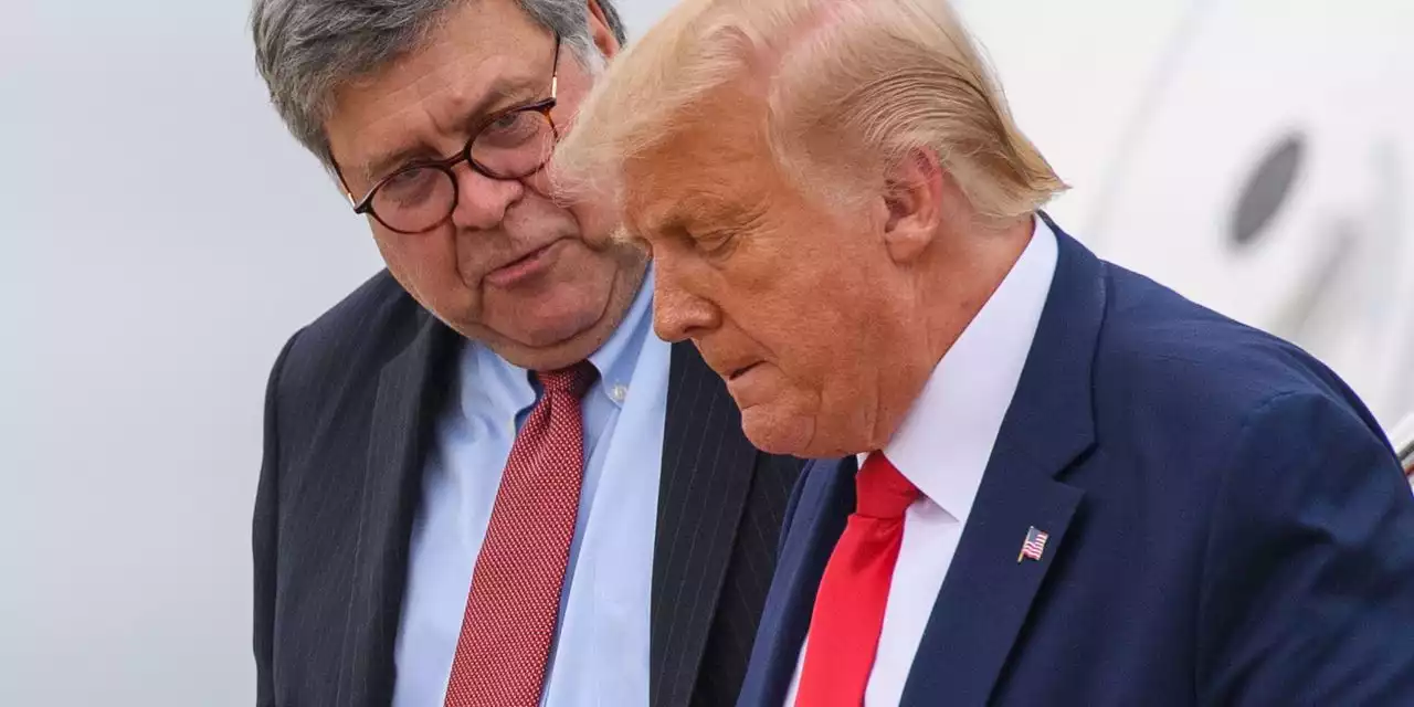 In new book, Barr rips Trump, says election not stolen, urges GOP to move on