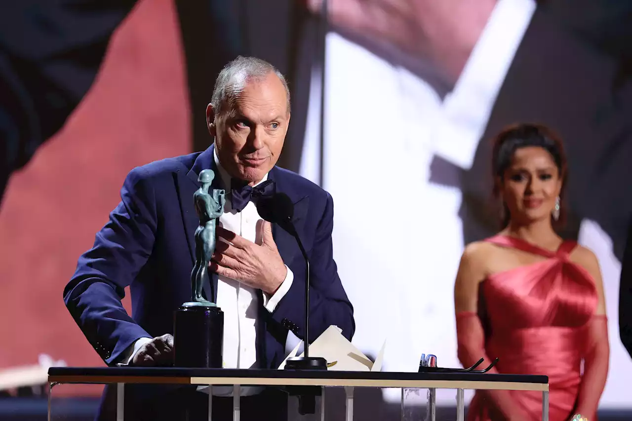 Michael Keaton Delivers Emotional Tribute to His Late Nephew at 2022 SAG Awards