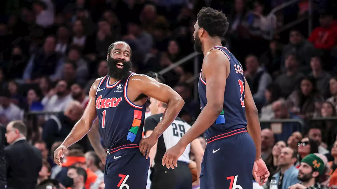 Harden, Embiid and 76ers Post Ridiculous Weekend Numbers