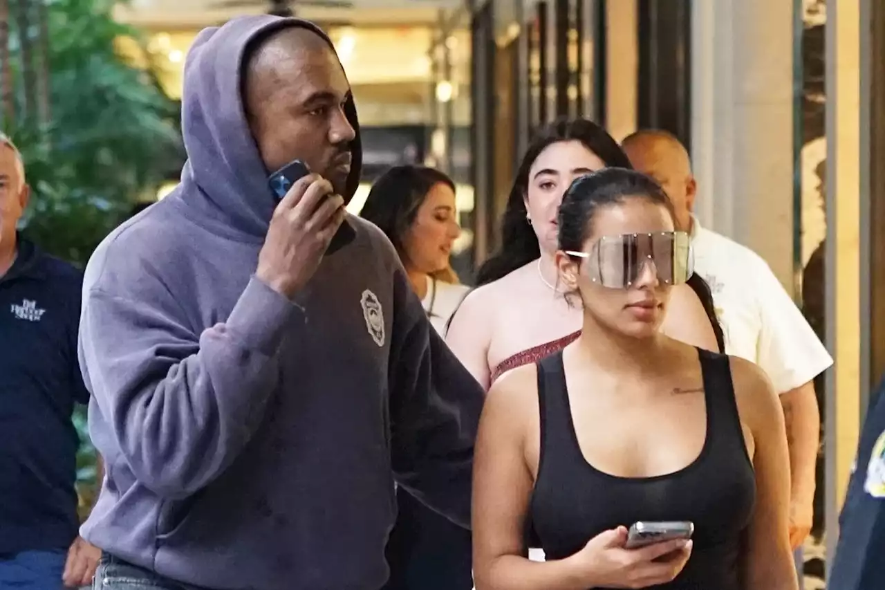 Kanye West takes Kim Kardashian look-alike Chaney Jones shopping