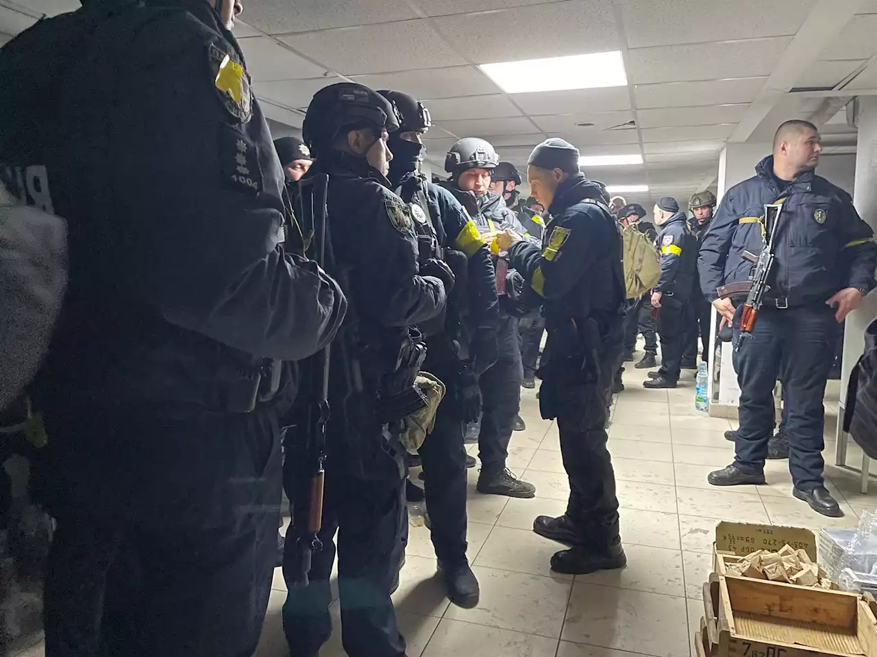 City of Fear -- a Night with the Kyiv Police Under Siege