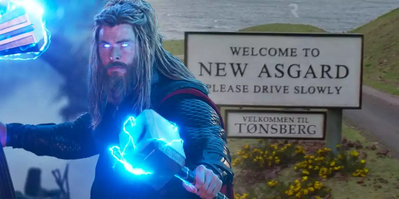 Thor Love & Thunder Merch Shows New Asgard Attacked by a Giant Monster