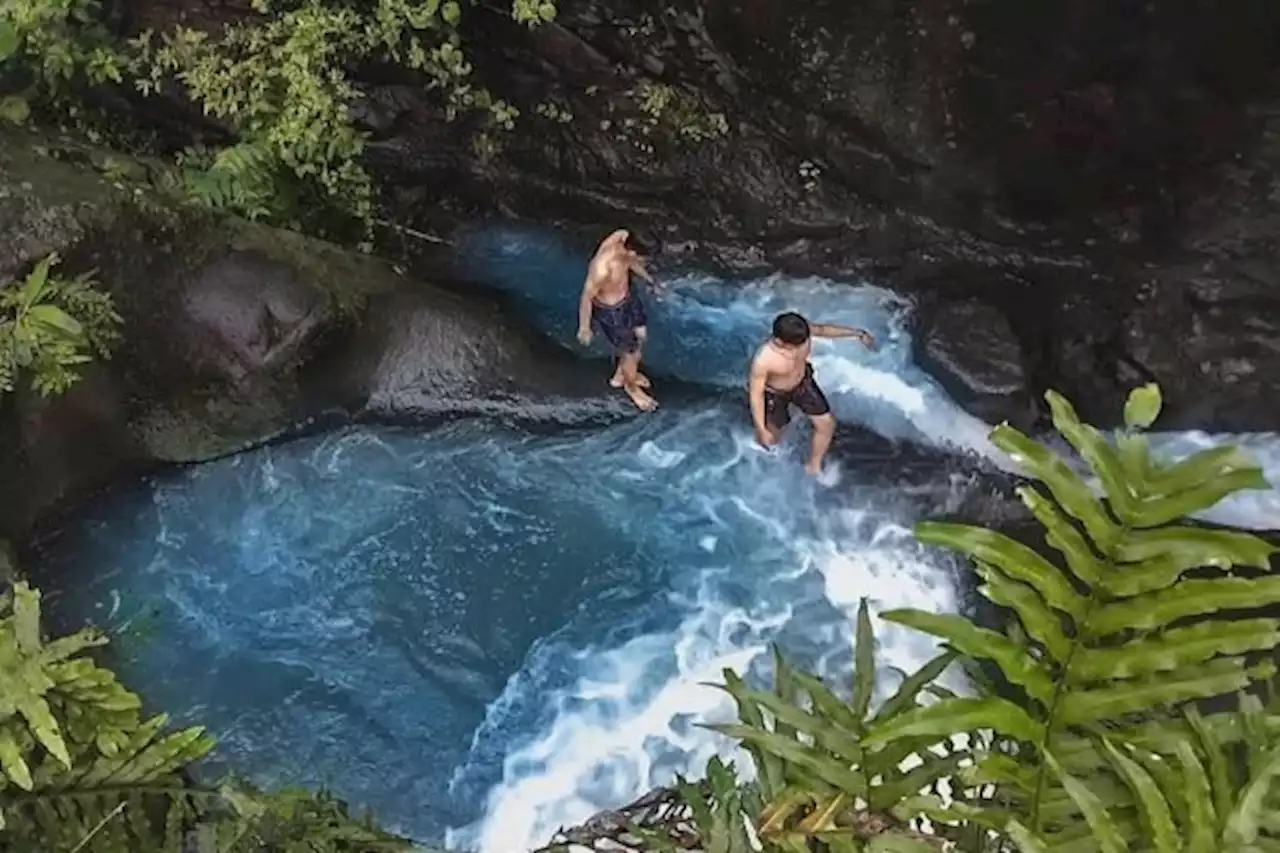 Jernihnya Kalimancur Gowak, Air Terjun 4 Tingkat di Rembng