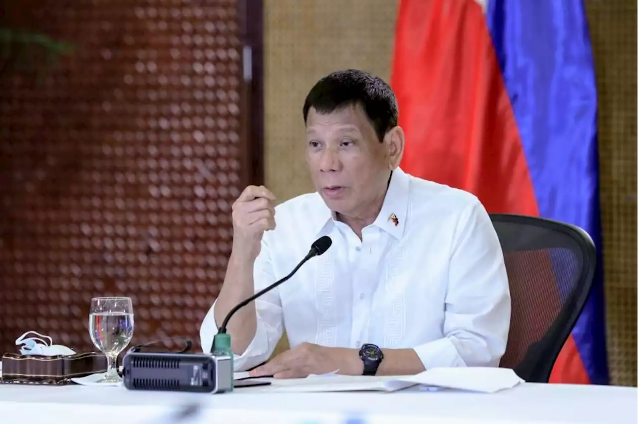 Duterte suspends e-sabong