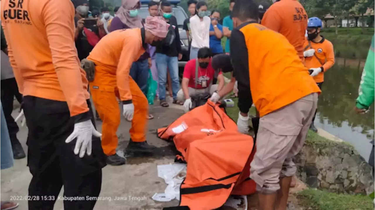 Pemancing Temukan Mayat Laki-laki di Sungai Tuntang Kab. Semarang