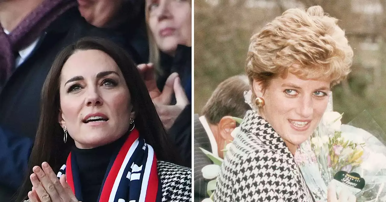 Duchess Kate Recreated Princess Diana’s Outfit for Rugby Match