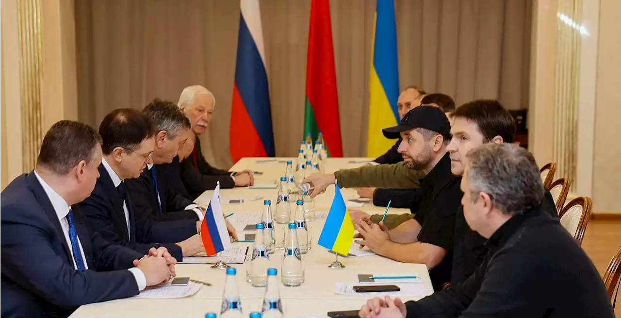 Krieg in der Ukraine - Ukrainer und Russen verhandeln - Kämpfe gehen weiter