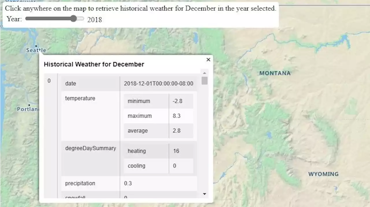 Azure Maps Weather Services adds three new services