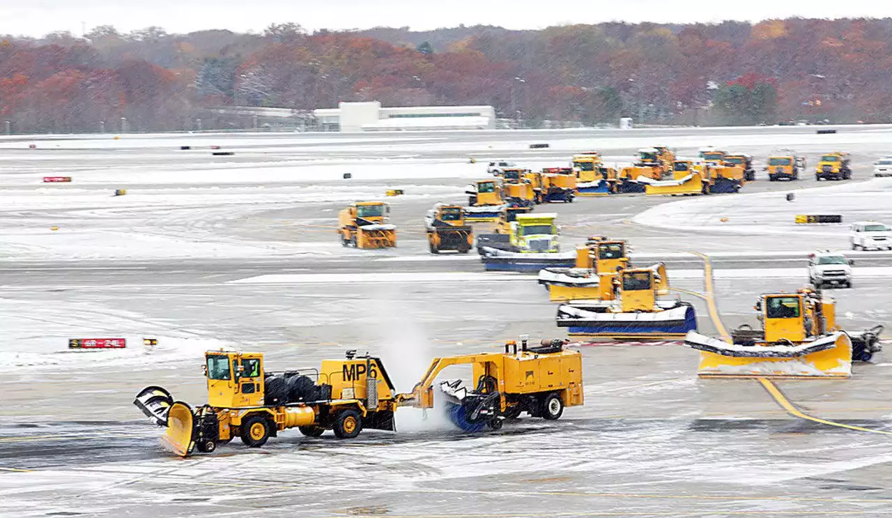 Dozens of flights canceled at Hopkins International Airport because of winter storm