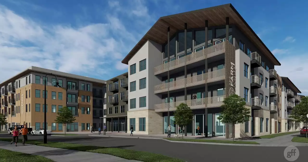 Apartment construction starts in next phase of Allen mixed-use project