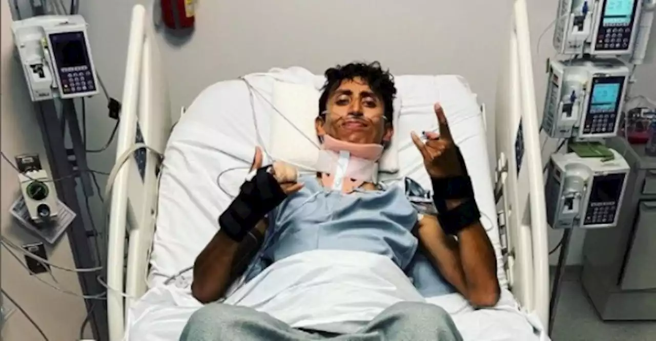 Egan Bernal con casi 20 huesos rotos: “está siendo la carrera más dura”