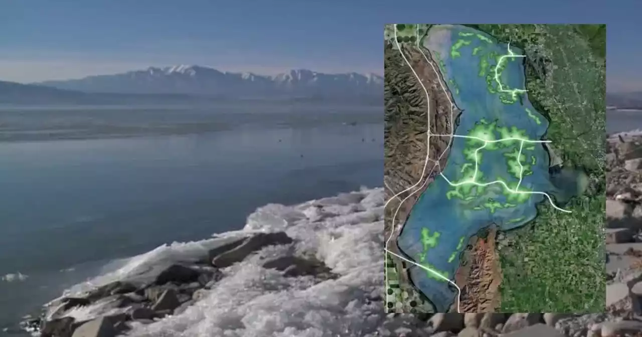 Plans to build islands in Utah Lake as part of restoration project move forward