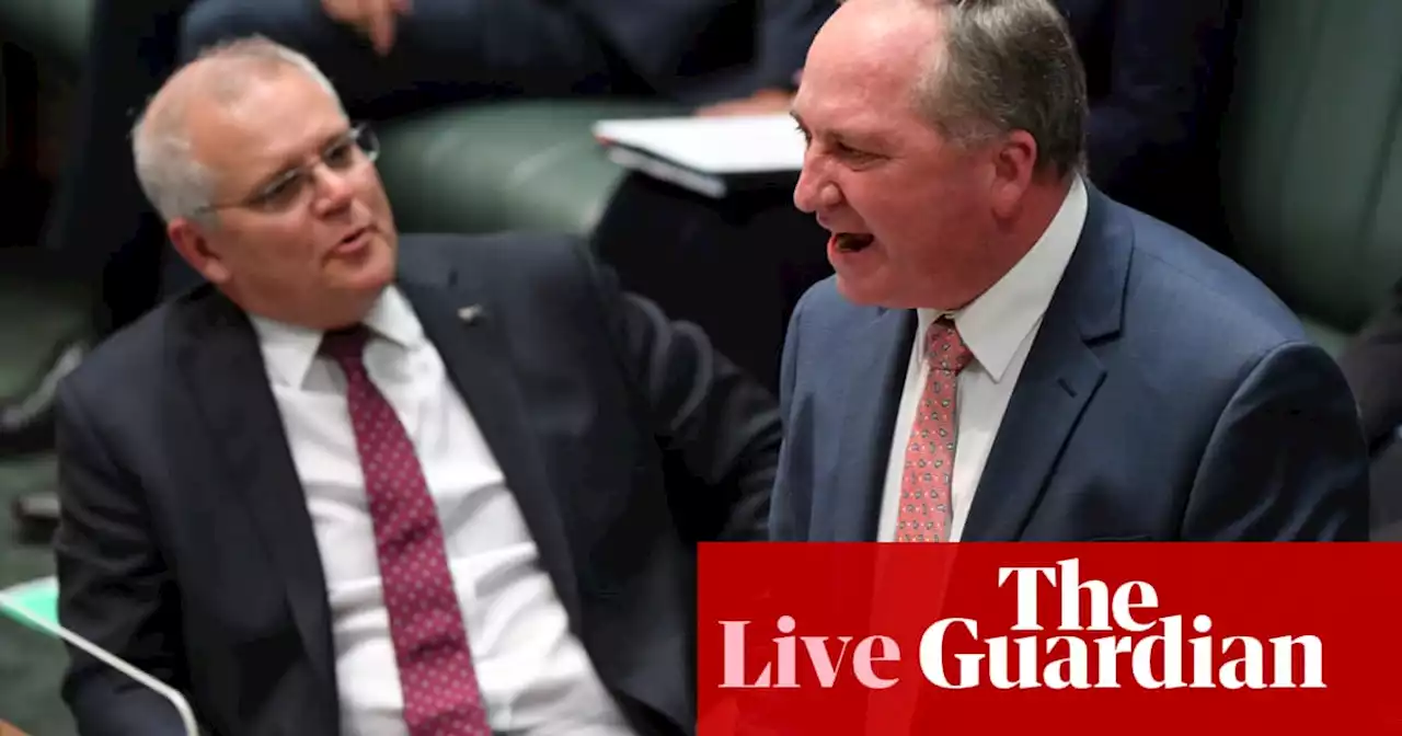 Australia live news updates: Barnaby Joyce says Scott Morrison is ‘not a psycho and a fraud’