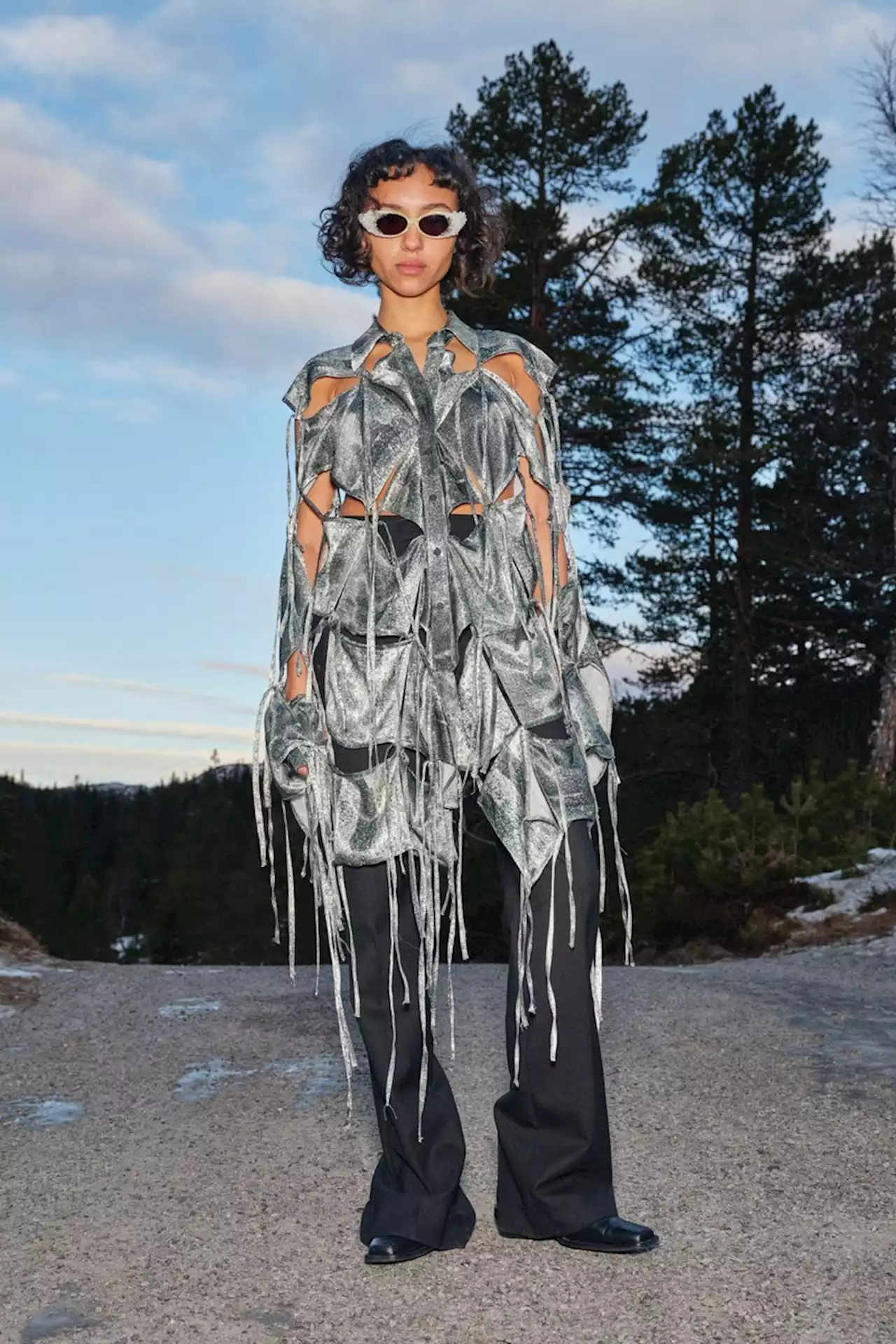 Holzweiler looks to the breathtaking power of weather for AW22