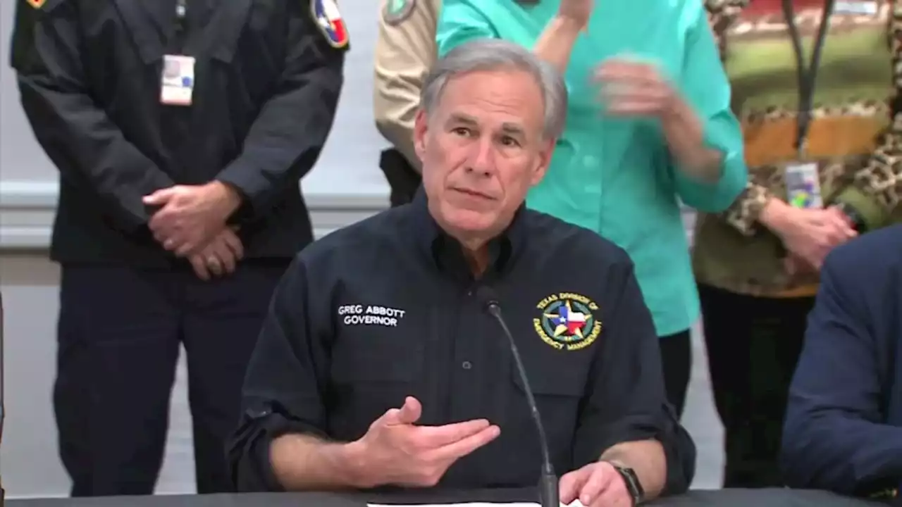 Coming Up: Gov. Greg Abbott Weather Briefing Thursday