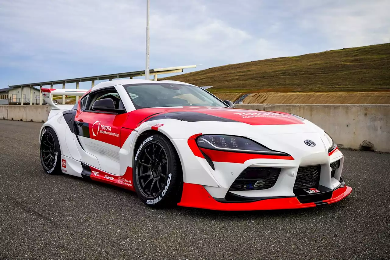 Toyota builds autonomous Supra drift car