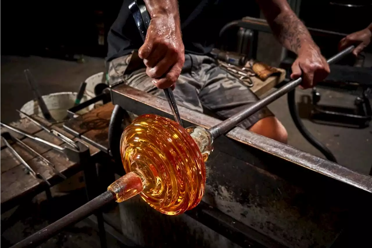 How glassblowers turn silica, soda ash, and lime into stunning works of art