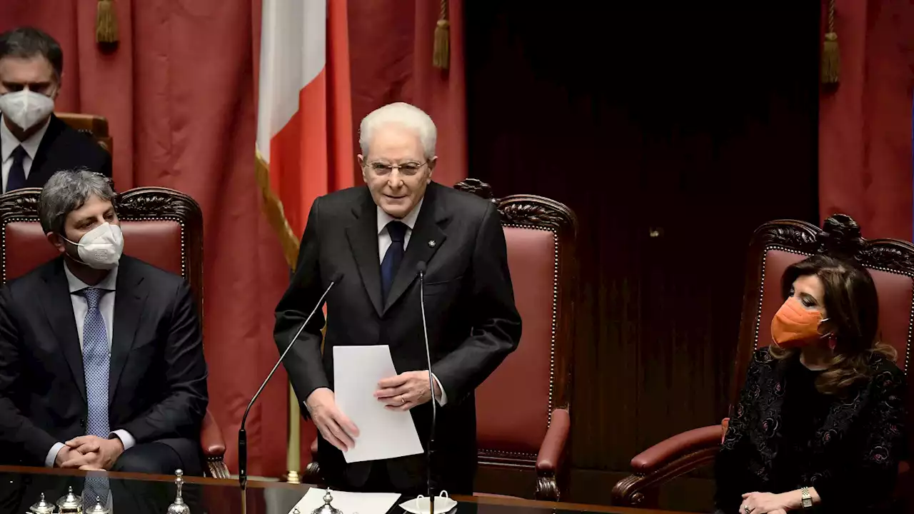 Mattarella: l'incertezza politica avrebbe messo a rischio il rilancio del Paese