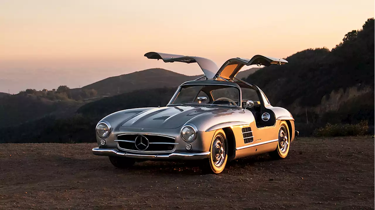 This Rare 1955 Mercedes Gullwing Just Sold for a Record $6.8 Million at Auction